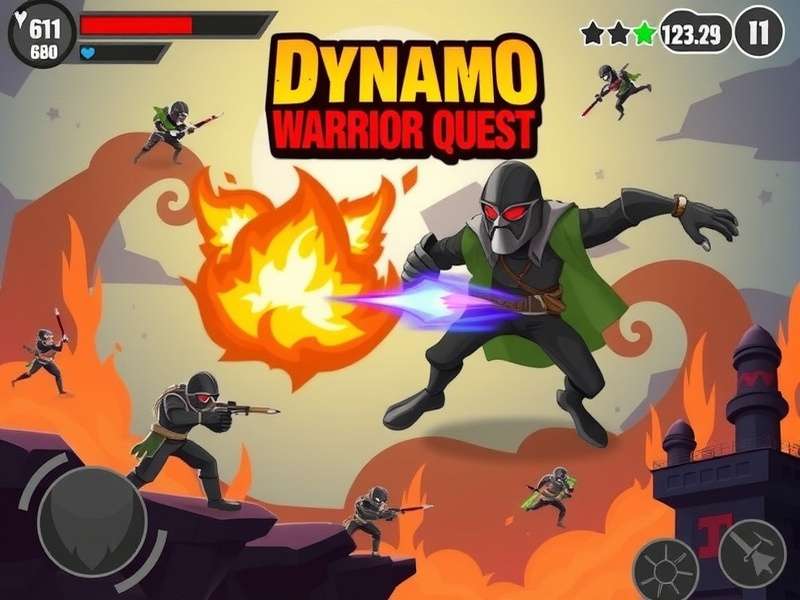 Dynamo Warrior Quest Game Screenshot